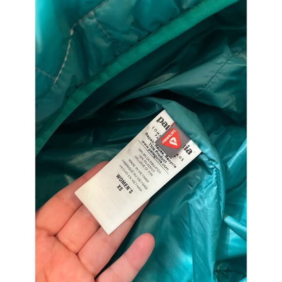 Patagonia‎ Special Edition Nano Puff Pullover Womens XS emerald jacket 4525 - Picture 4 of 8